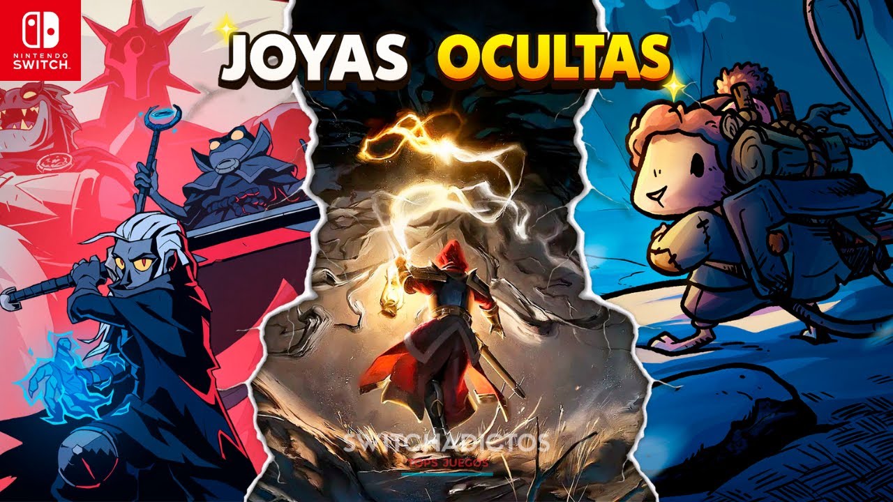TOP 10 JOYAS OCULTAS que TE EST&Aacute;S PERDIENDO en Nintendo Switch 2025