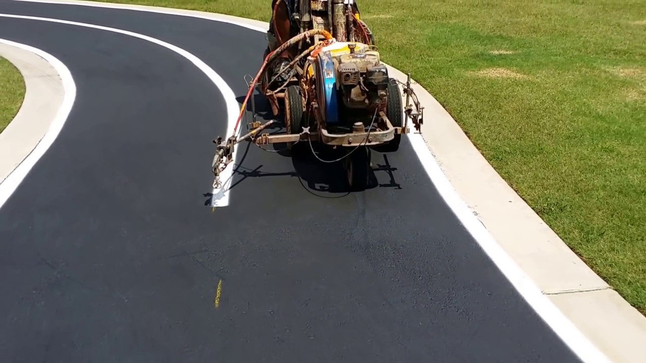 Parking Lot Striping. Radius Wonder featuring @captn_striper