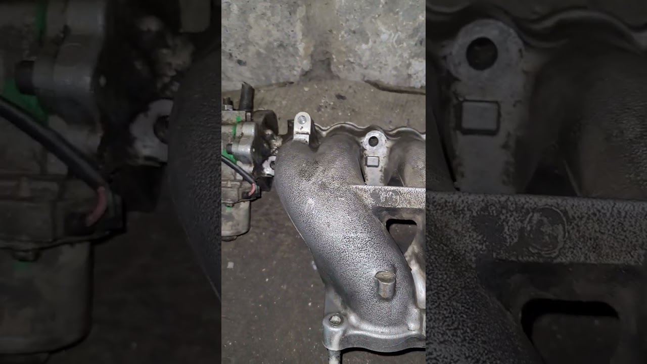 СНЯТИЕ ВПУСКНОГО КОЛЛЕКТОРА 3s fse (d4),ТОЙОТА ВИСТА