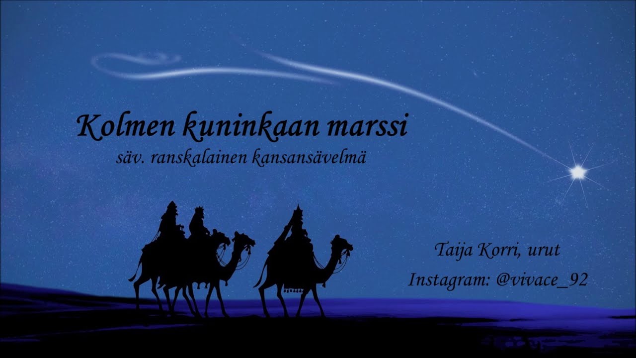 Kolmen kuninkaan marssi - Taija Korri, urut