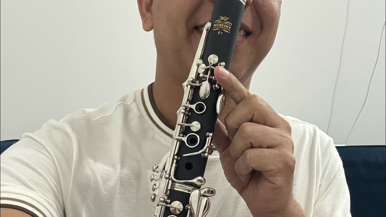 Clarinete Moresky E1 comprado na AliExpress
