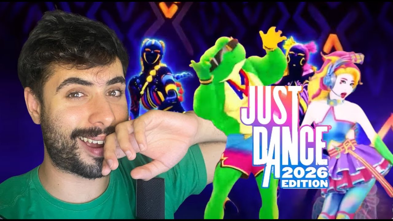 🔥 REAGINDO às NOVAS PRÉVIAS do JUST DANCE 2026 | ESTOU CHOCADO!