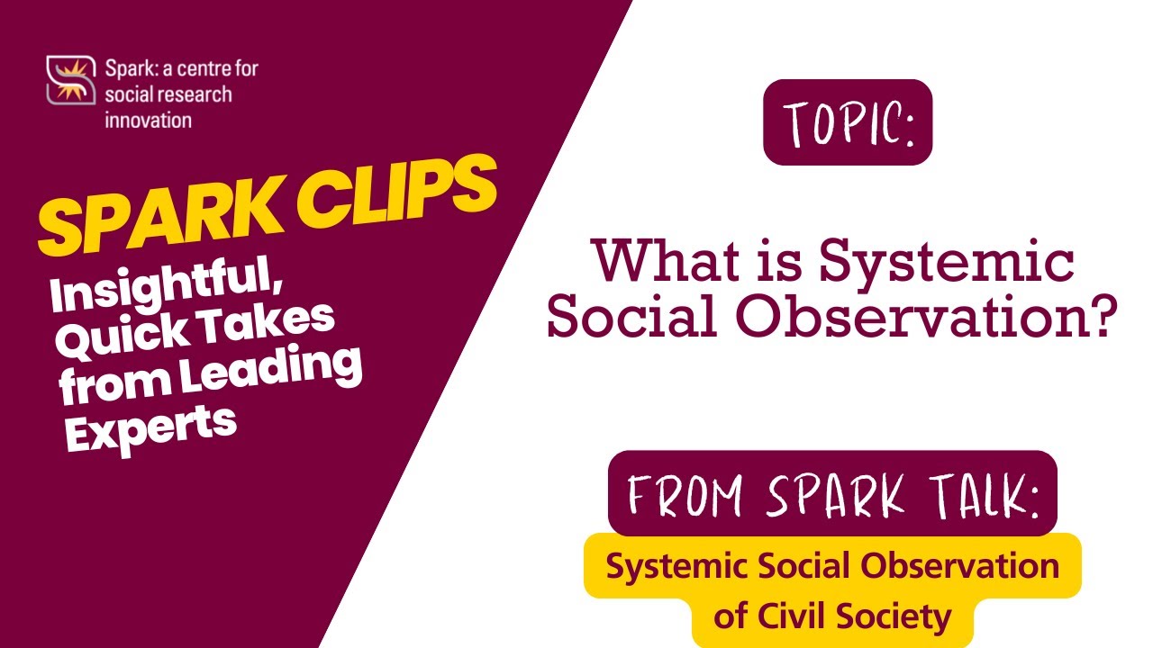 What is Systemic Social Observation? - Spark Clips