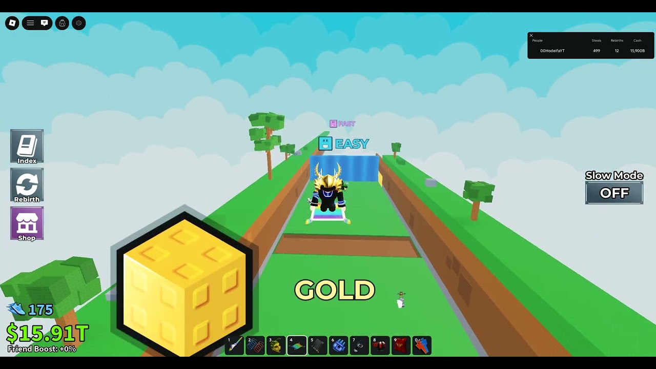 I OPENED A GOLD SECRET LUCKY BLOCK AND...