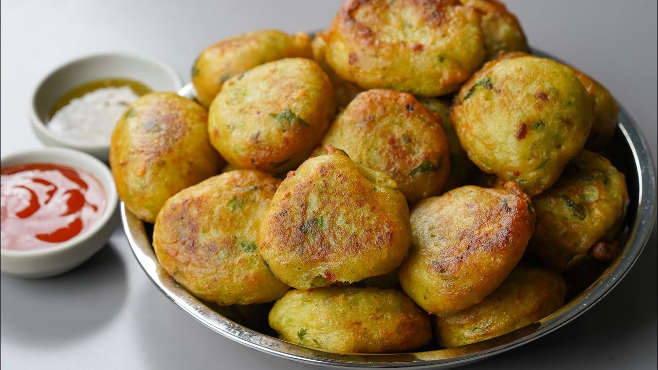 If You Have Matar/Peas & Potatoes At Home, You Can Make This Delicious Cutlet Recipe | Matar Snacks