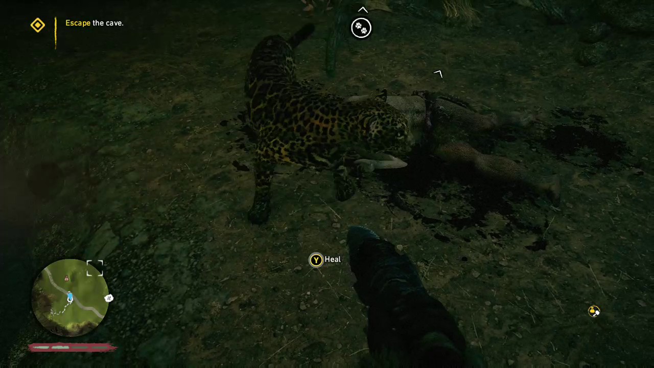 Far Cry Primal - jaguar taming