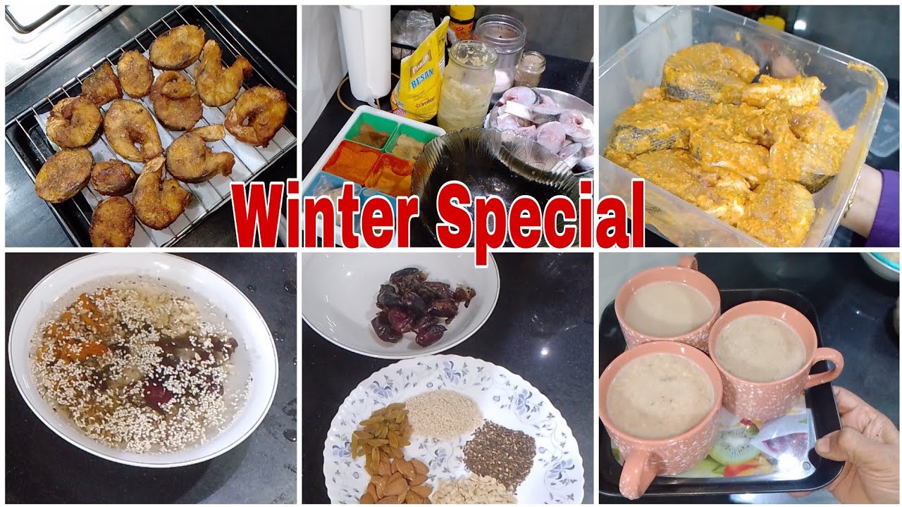 Fish Fry In My Style ll Healthy Drink Nabeez Il Pakistani Housewife's Winter Routine ll