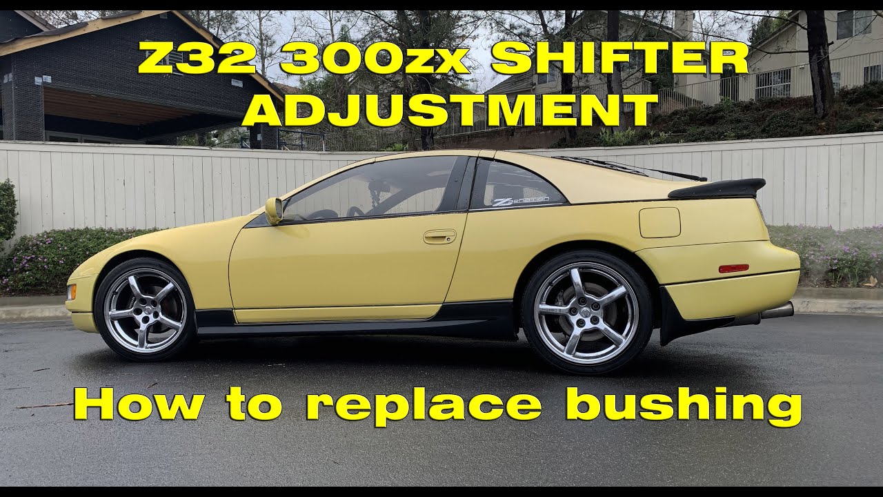 HOW TO ADJUST Z32 300ZX SHIFTER | Nissan 300zx project car
