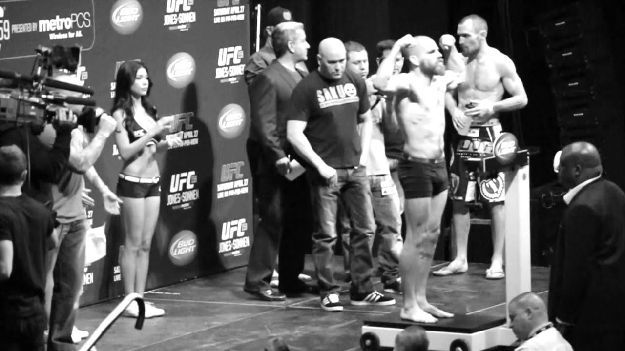Jim Miller UFC 159 Prudential Center Weigh In's
