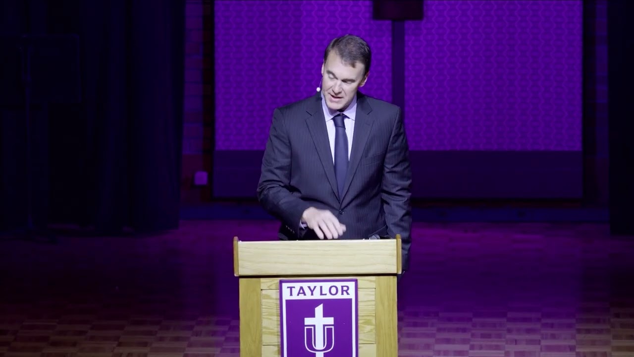 Taylor University Chapel - President D. Michael Lindsay - January 21, 2026