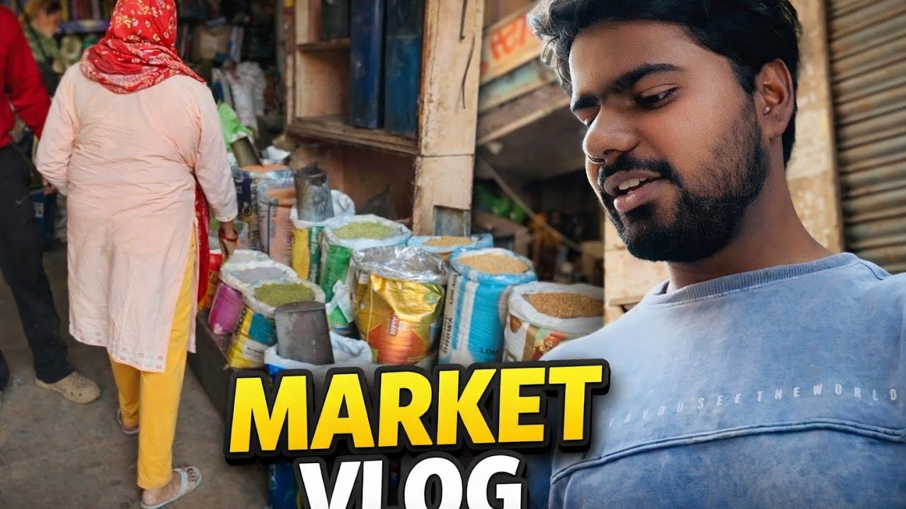 Local Market Shopping Vlog 🛒 | Kirana Store Rate Check | Daily Vlog India 2026