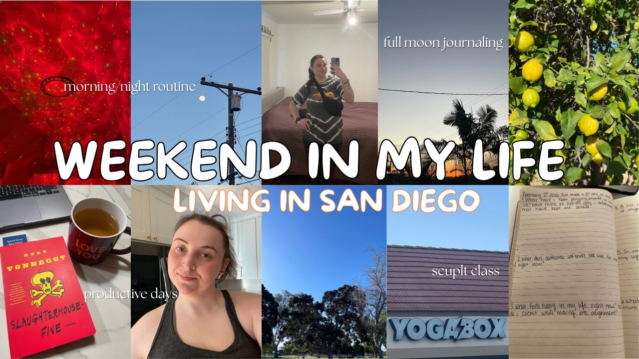 A FUN WEEKEND LIVING IN SUNNY SAN DIEGO!