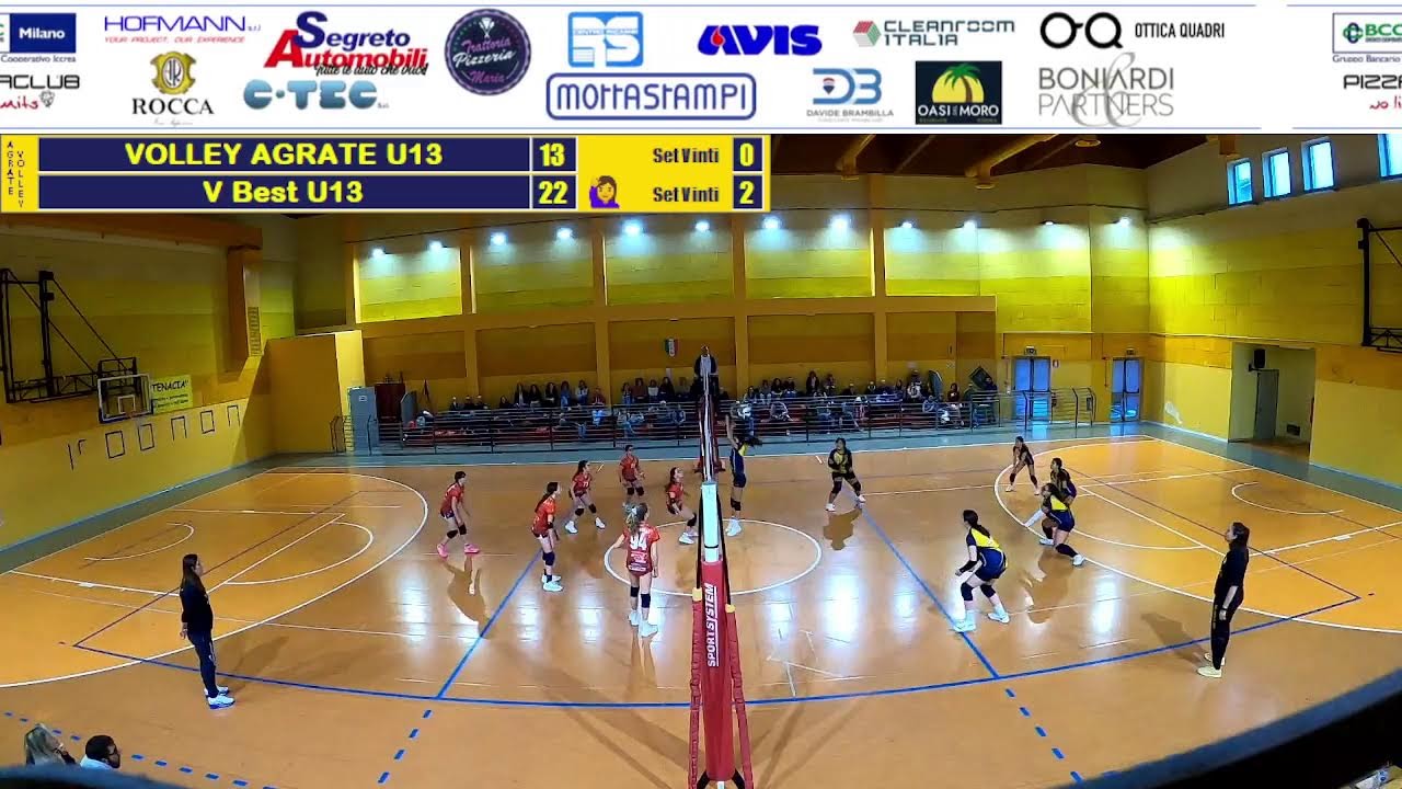 Volley Agrate U13 vs Vbest U13