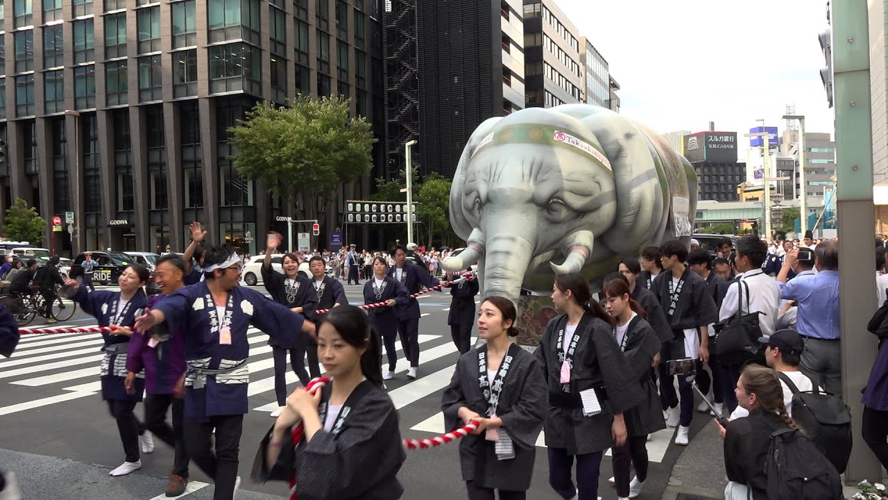 山王祭「神幸行列」を生配信！②15：00～日本橋交差点あたり【生配信アーカイブ】