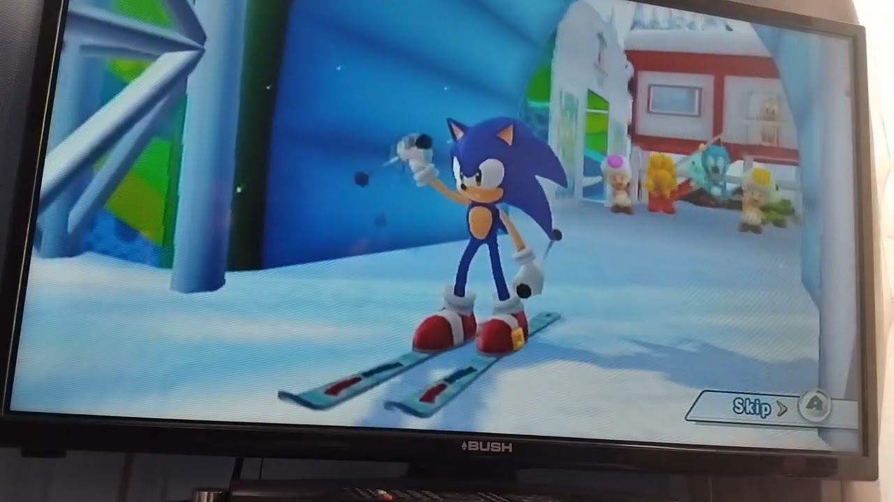 Sonic's Olympics Series Debut (Moguls)