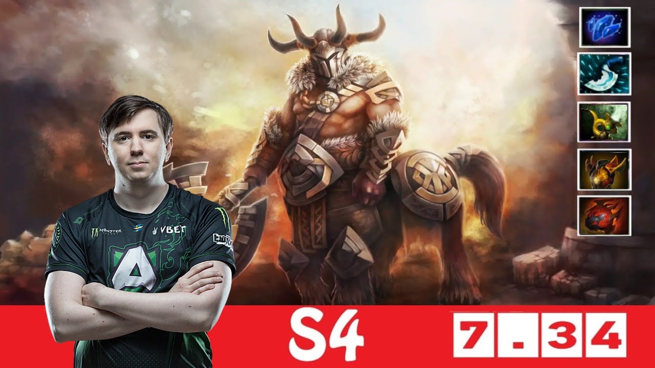 [DOTA 2] Alliance.s4 the CENTAUR WARRUNNER [OFFLANE] [7.34]