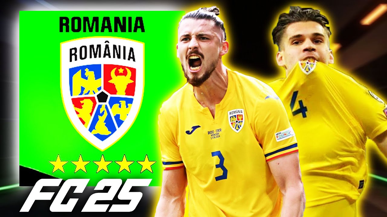RECONSTRUIESC NATIONALA ROMANIEI IN EA FC 25 // EXPERIMENT