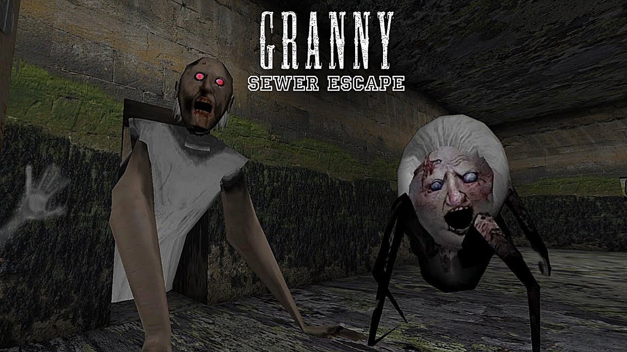 Trapped Underground 😱 | Granny Sewer Escape Gameplay