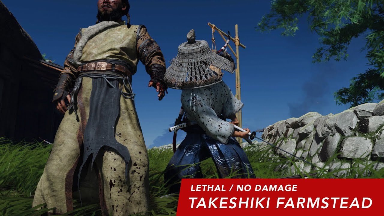 Ghost of Tsushima - Takeshiki Farmstead (Lethal/Expert HUD/No Damage)