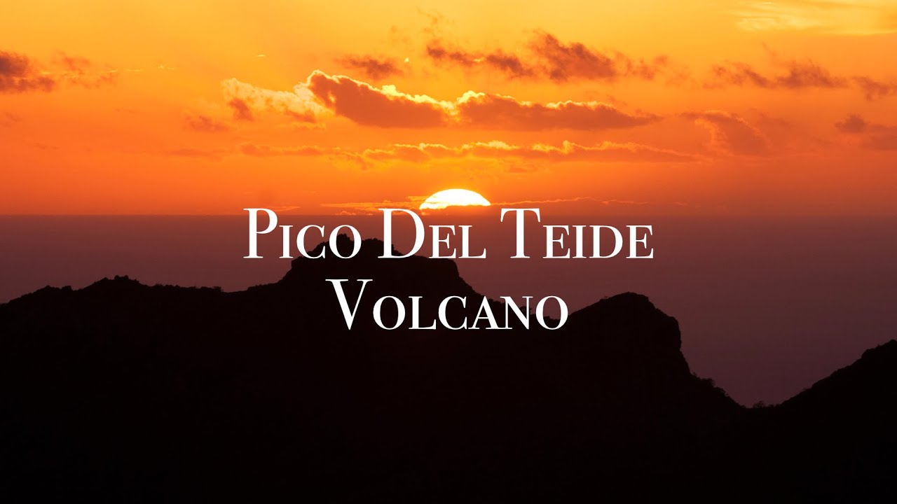 Hiking 33 km the Pico del Teide Volcano 3715m in Tenerife - Spain