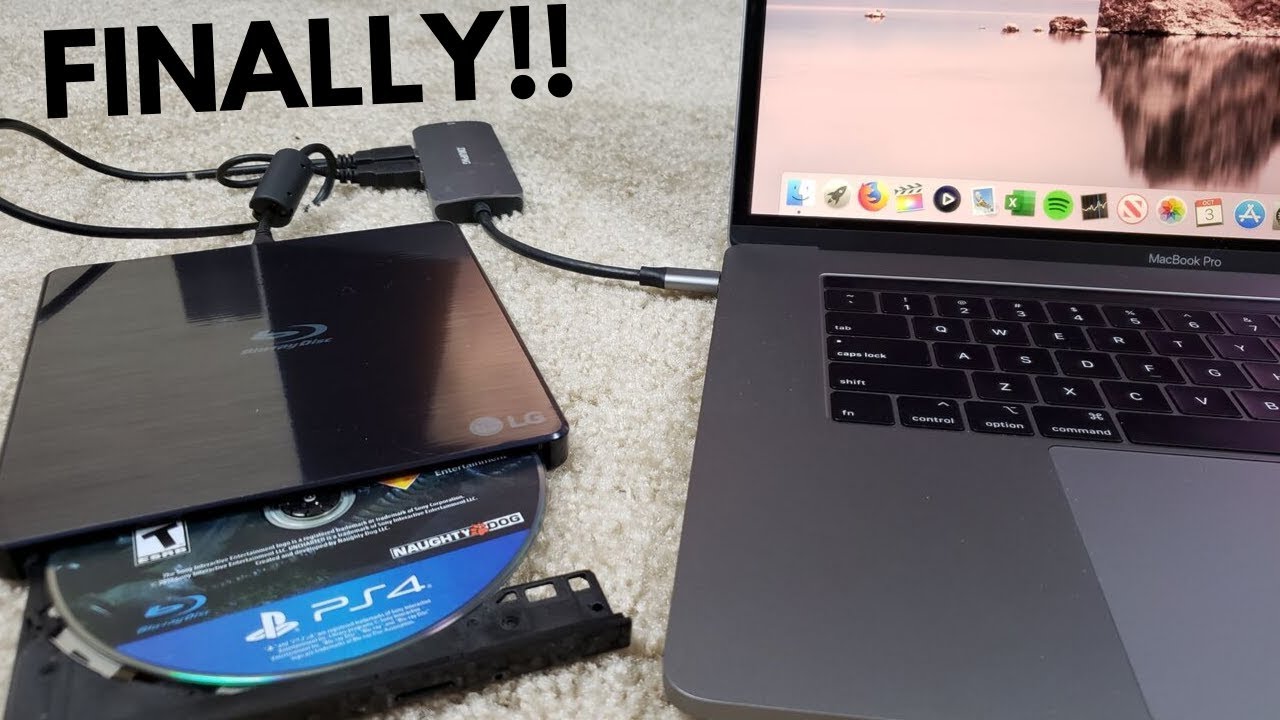 Что произойдет, если вставить сторонний диск в MACBOOK PRO в 2019 году?