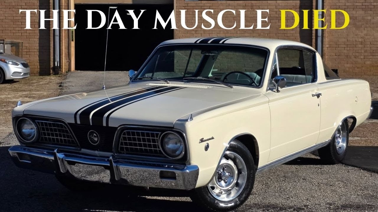 Смерть легенды: почему Plymouth Barracuda 1974 года стала концом эпохи.