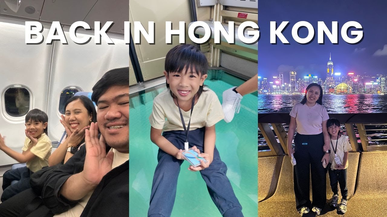 HONG KONG ARRIVAL 🇭🇰 Immigration, Airport to Ngong Ping 360, BP International Hotel | We The TZN