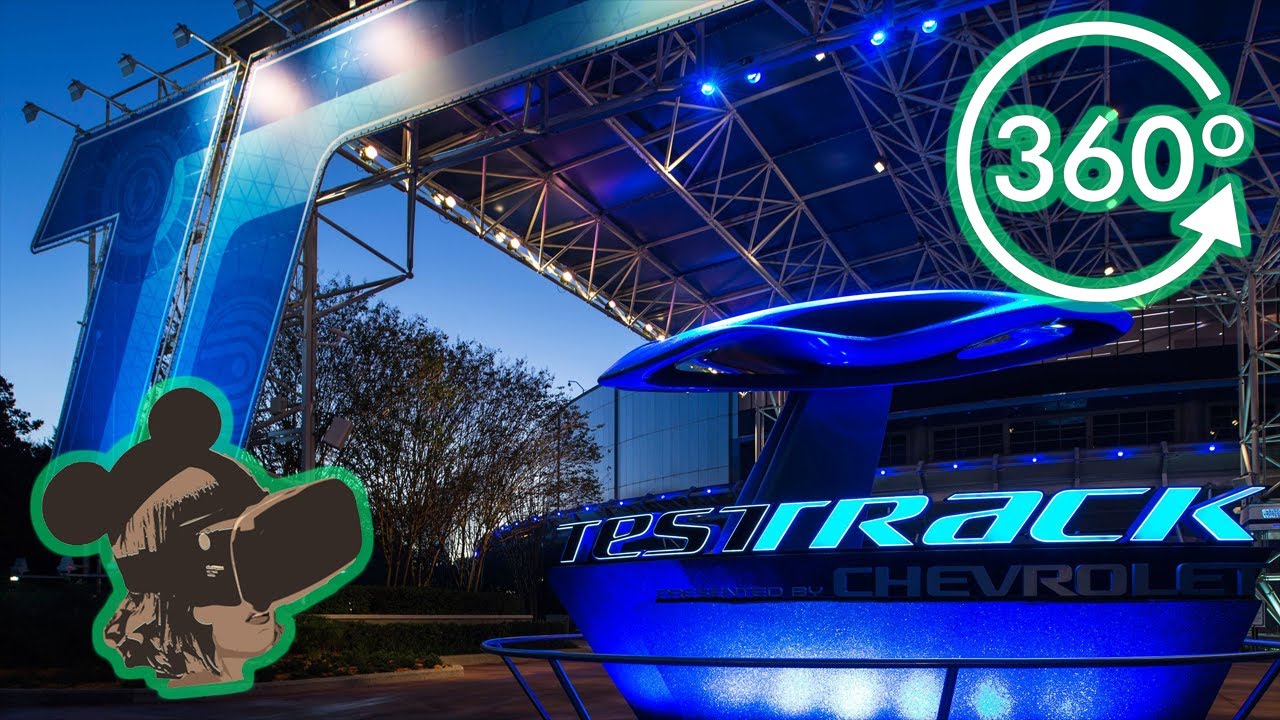 360º Ride on Test Track at EPCOT