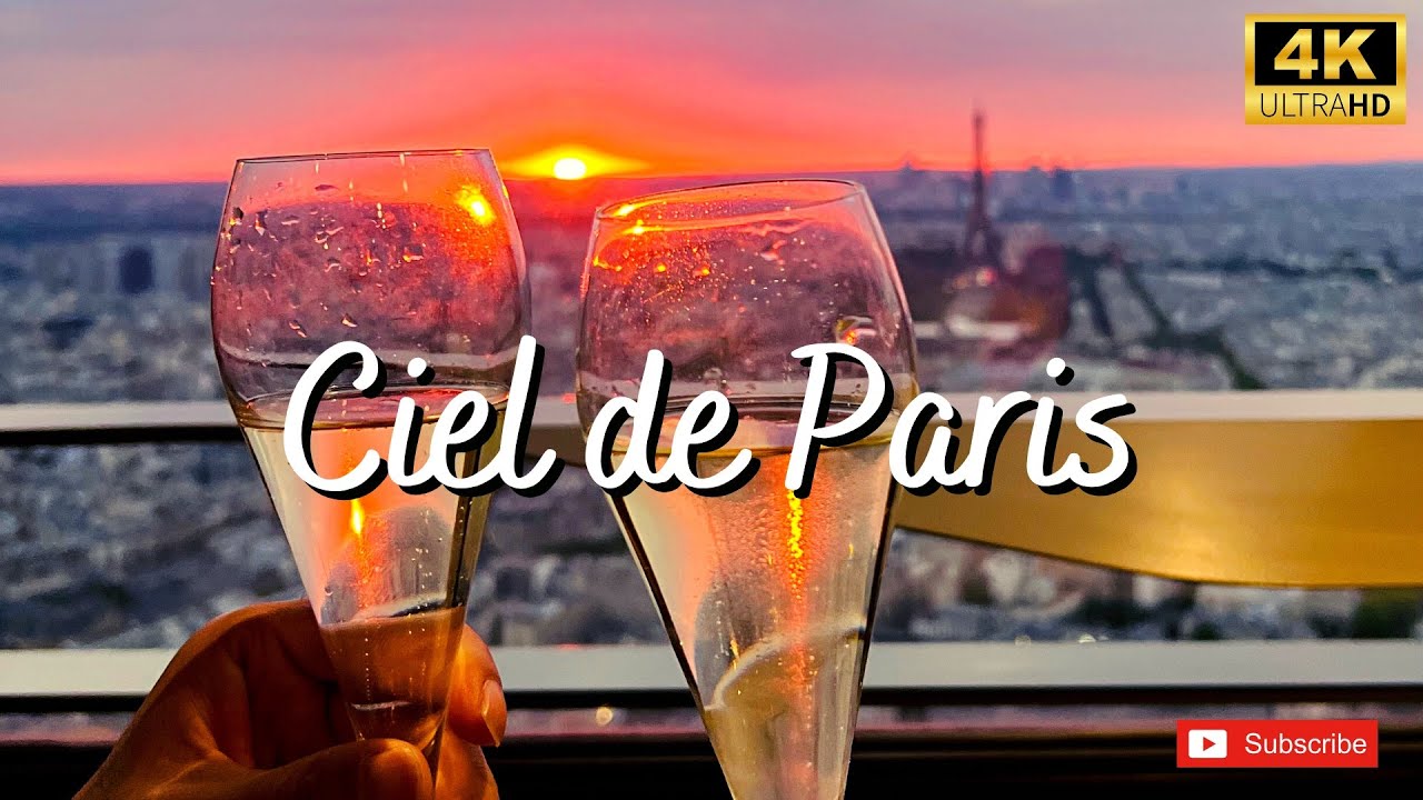 Restaurant Le Ciel de Paris ✨ | Tour Monparnasse 56e étage | Menu Gastronomique Grand Écran