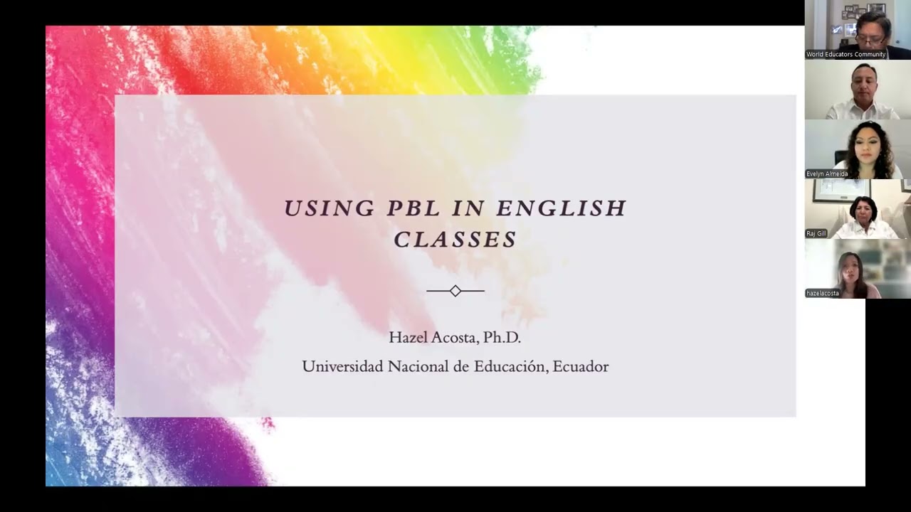 133rd International English Online Meeting: Teacher´s Research - ECUATESOL- June 22nd, 2025