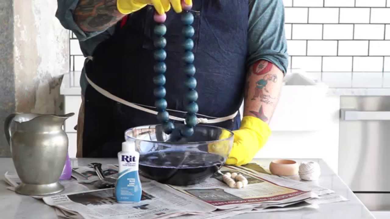 Dip Dyed Jewelry with Sweet Paul