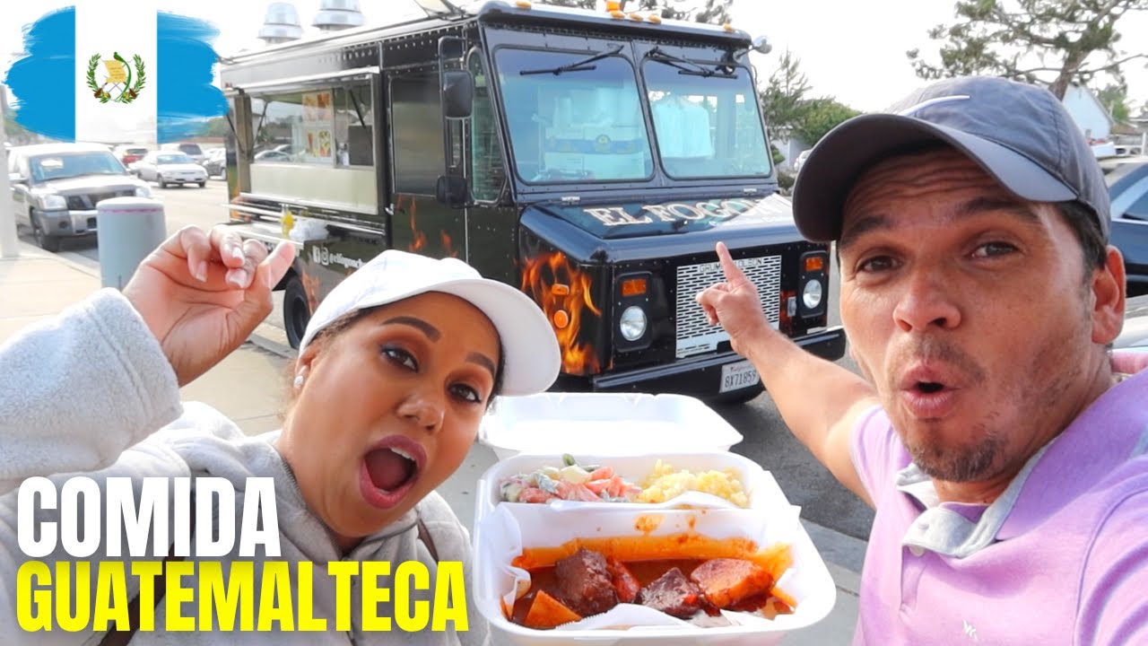 VIAJAMOS 3 HORAS PARA COMER EN ESTA FOOD TRUCK DE COMIDA GUATEMALTECA