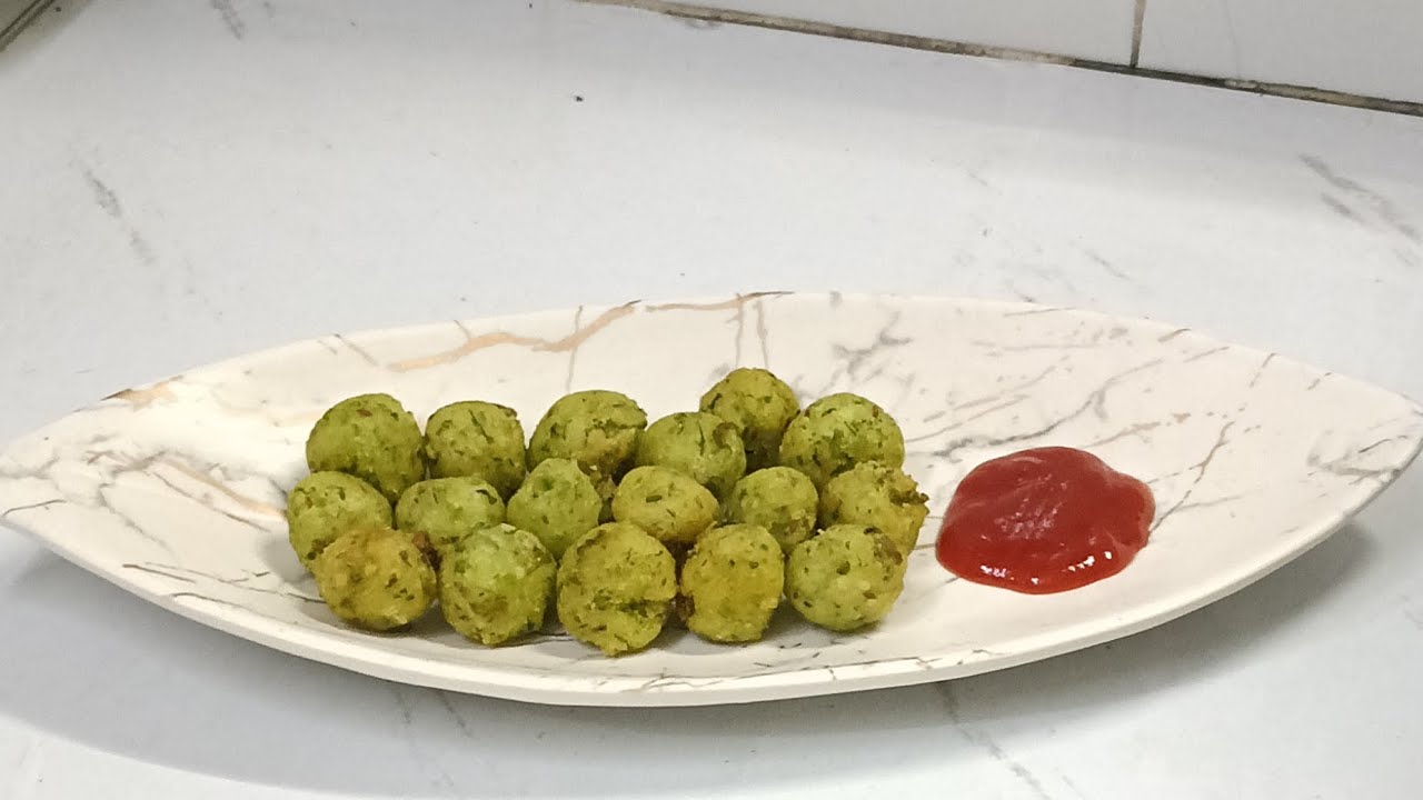 વટાણા ના બોલ્સ એક નવી જ રીત થી 