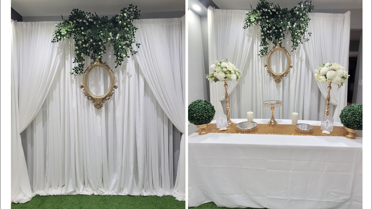 Diy First Holy Communion and Baptism Decoration Idea # 1, # Baptism # First Holy communion