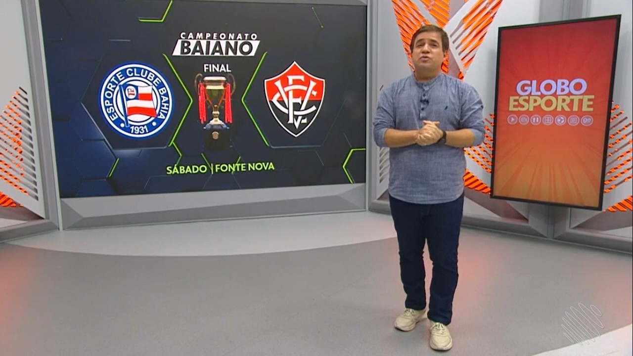 Globo Esporte BA - Final entre Bahia e Vitória pelo Baianão de 2026 será realizada com torcida única