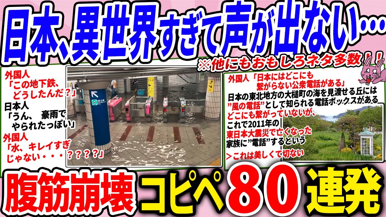 外国人、日本の“美しすぎる異常”に言葉を失う…