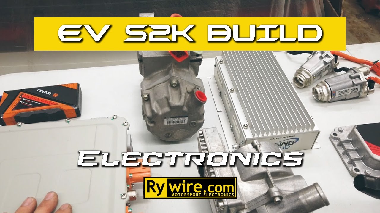 Rywire EV S2000 Electronics overview.