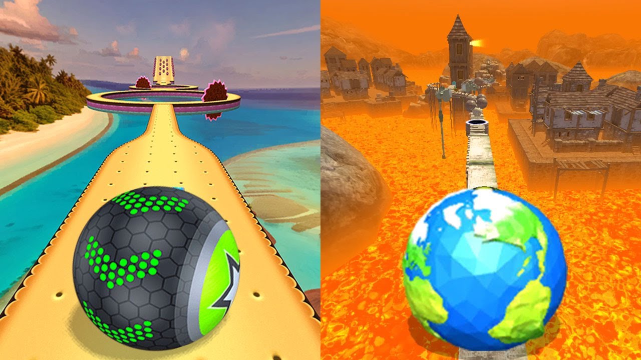 🌈 Going Balls VS Rollance Adventure Ball,Rolling Balance Ball,Action Balls,Rolling Ball Sky Escape