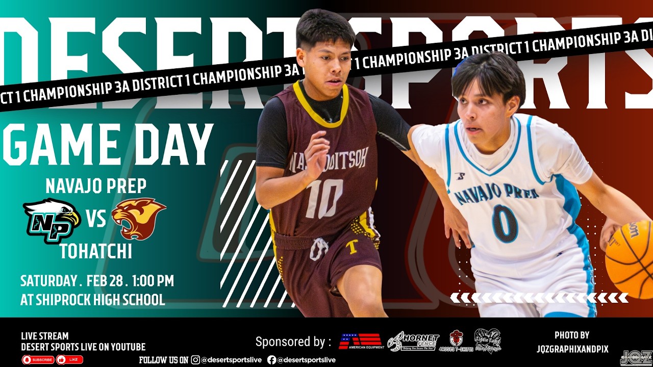 #5 Navajo Prep Eagles vs. #8 Tohatchi Cougars | Round 3 for the Title 🦅🔥