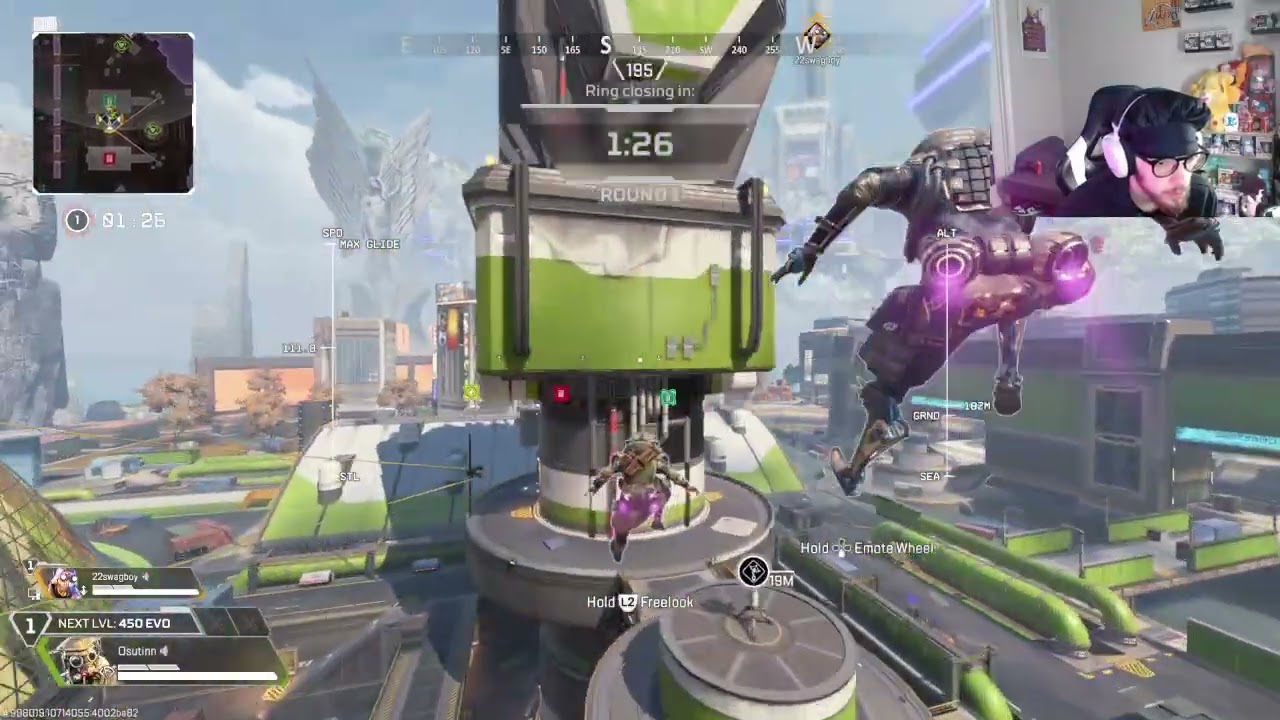 Apex Legends on a new account 🫡