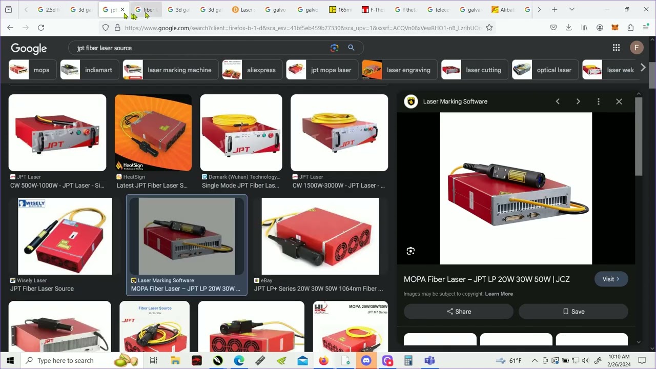 Fiber lasers. Differences between 2D 2.5D and 3D laser engravers
