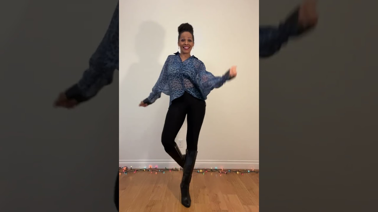 💋💃🏽 “Kiss The Sky” Line Dance (Dance-Along with Adrianne AH)