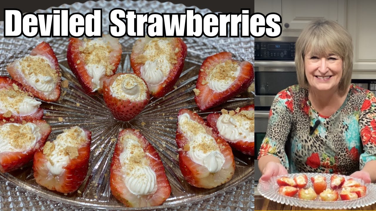 How to make Deviled Strawberries | Easy Hack