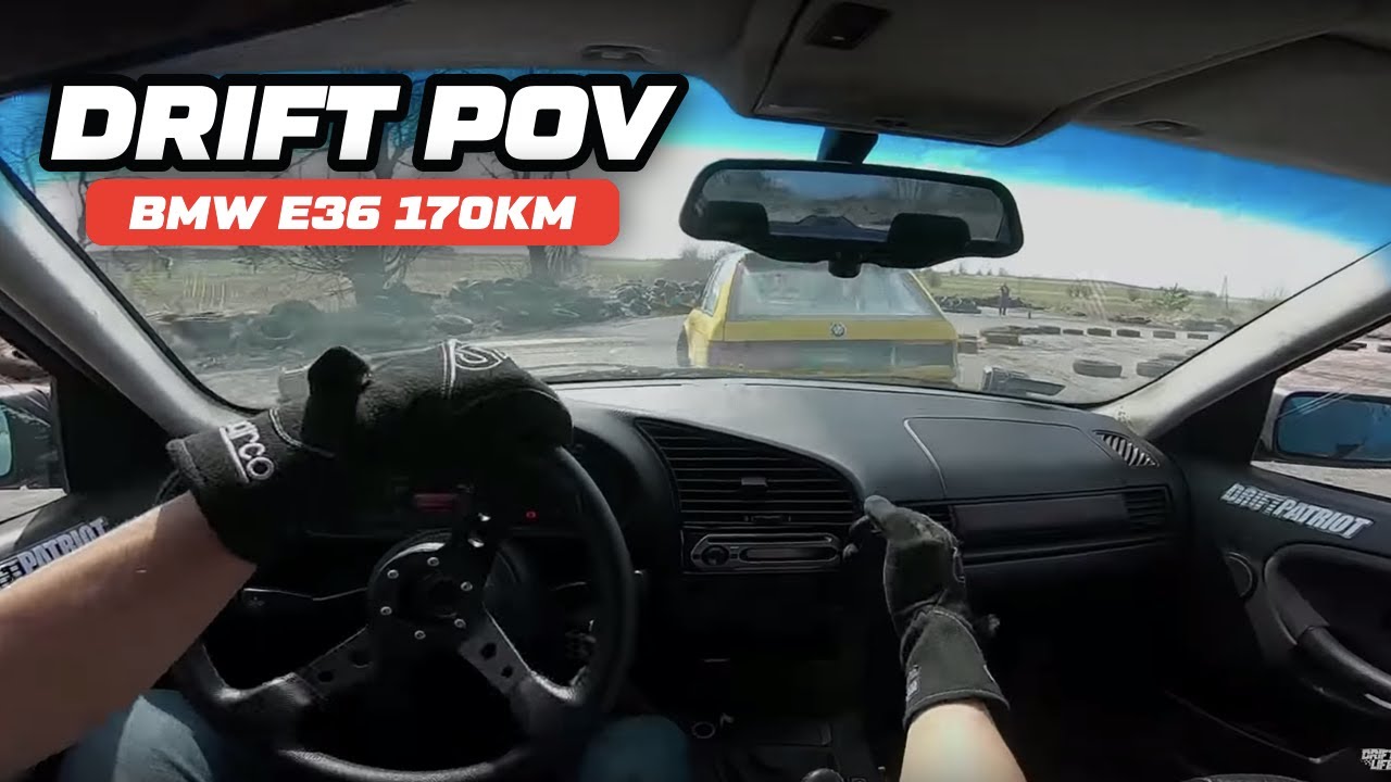 BMW E36 325 DRIFT OnBoard / FORMULA GRUZ - Drift Pov #1
