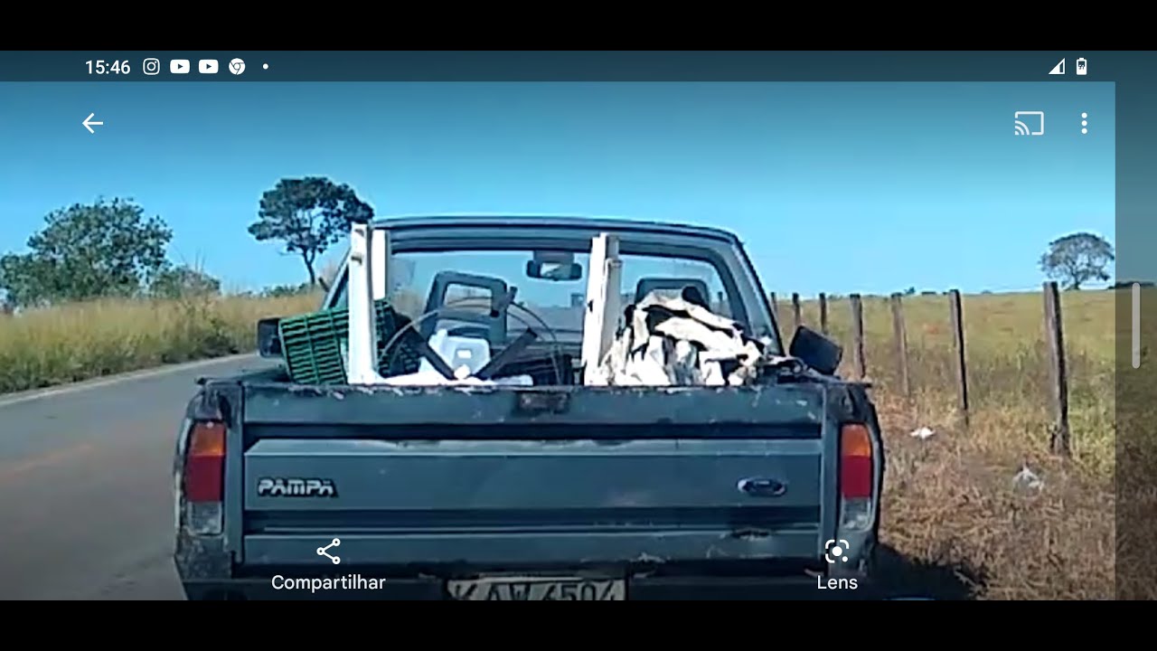Pampa CHT Quebra Na Estrada, Mesmo Assim, Chega No Destino, Sem Bomba De Combustivel...