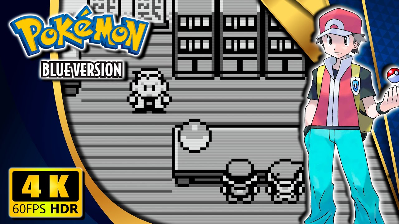 Pokémon Blue Version (Game Boy) 【Longplay】