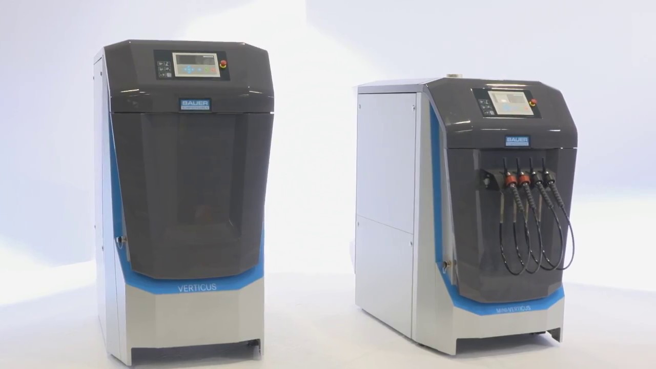 MINI-VERTICUS and VERTICUS compressors with online monitoring app - by BAUER KOMPRESSOREN