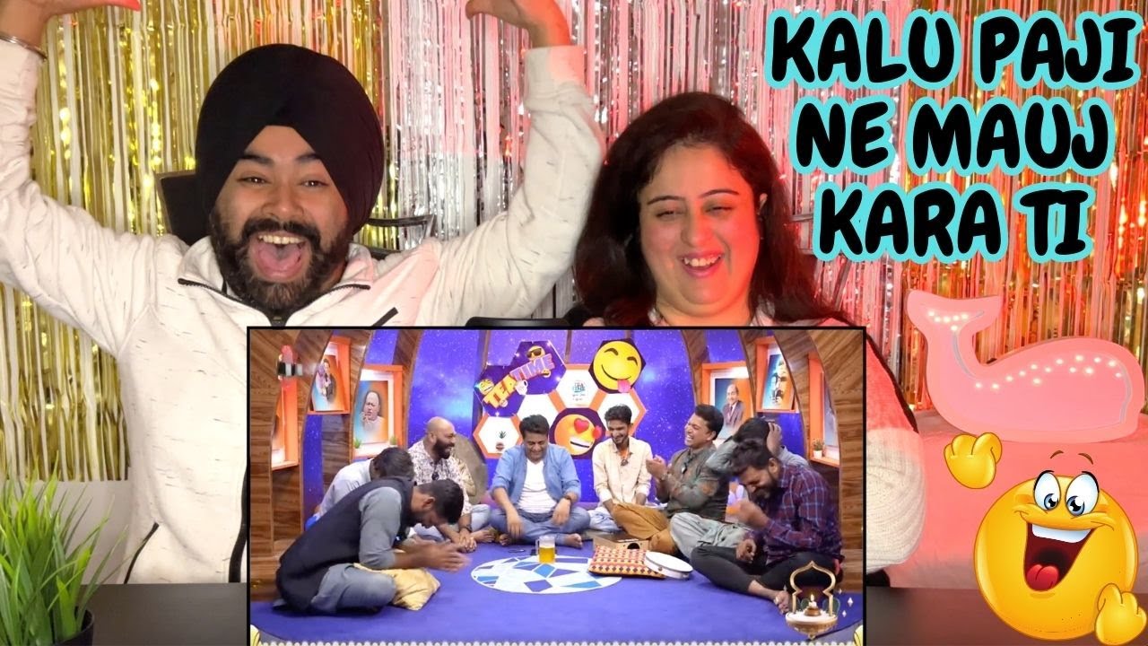 Punjabi Reaction on Eid Special Tea Time Jani Team! Ajj Di Baazi Jit Gye Saade Kaalu Paaji! Shandar