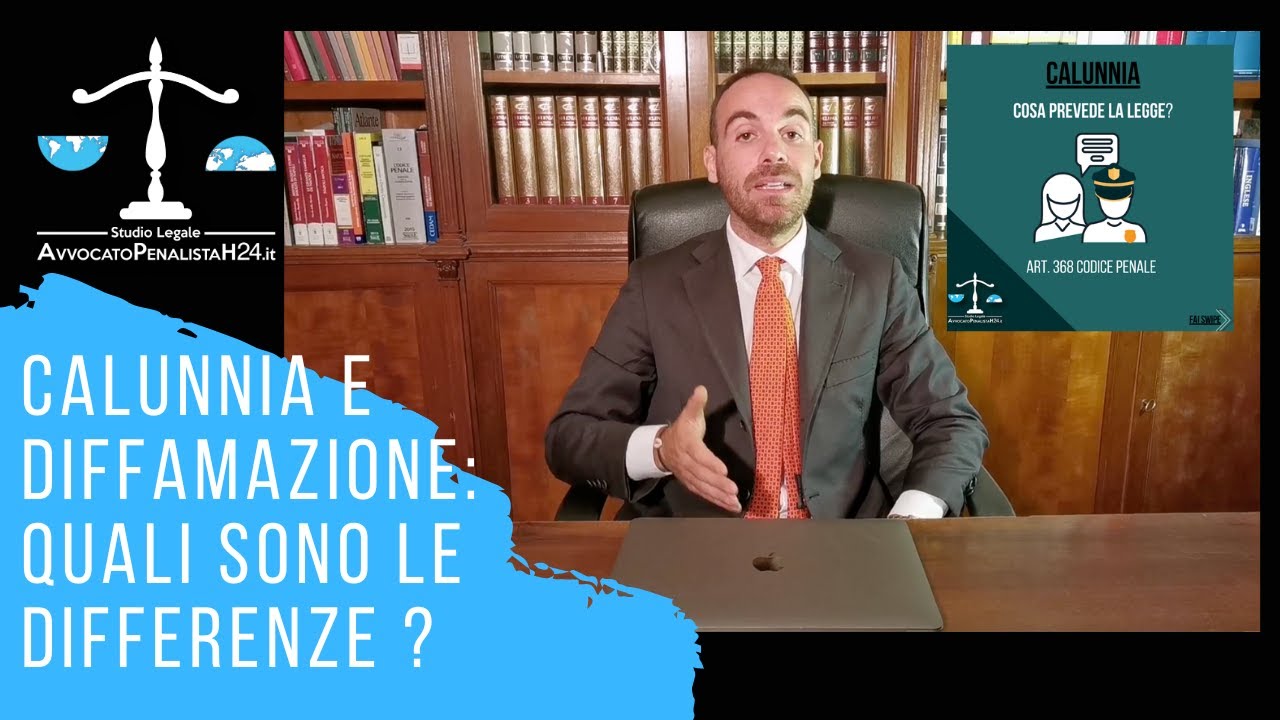 Delitto di Calunnia: quando si configura e cosa prevede la legge ? Differenza con Diffamazione