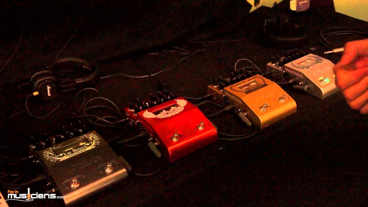 TWO NOTES - pédales d'effet Le Crunch, Le Lead, Le Bass, Le Clean !
